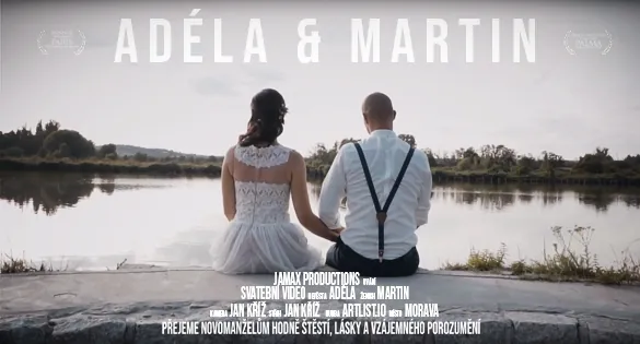 Svatební video Adéla & Martin – svatební kameraman Jamax