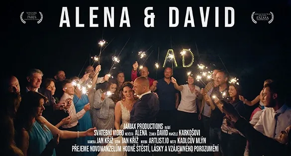 Svatební video Alena & David – svatební kameraman Jamax