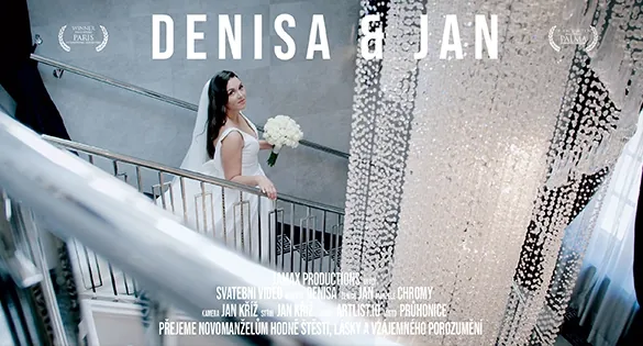 Svatební video Denisa & Jan – svatební kameraman Jamax