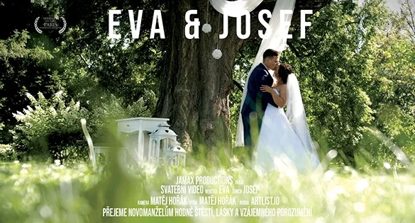 Svatební video Eva & Josef – svatební kameraman Jamax