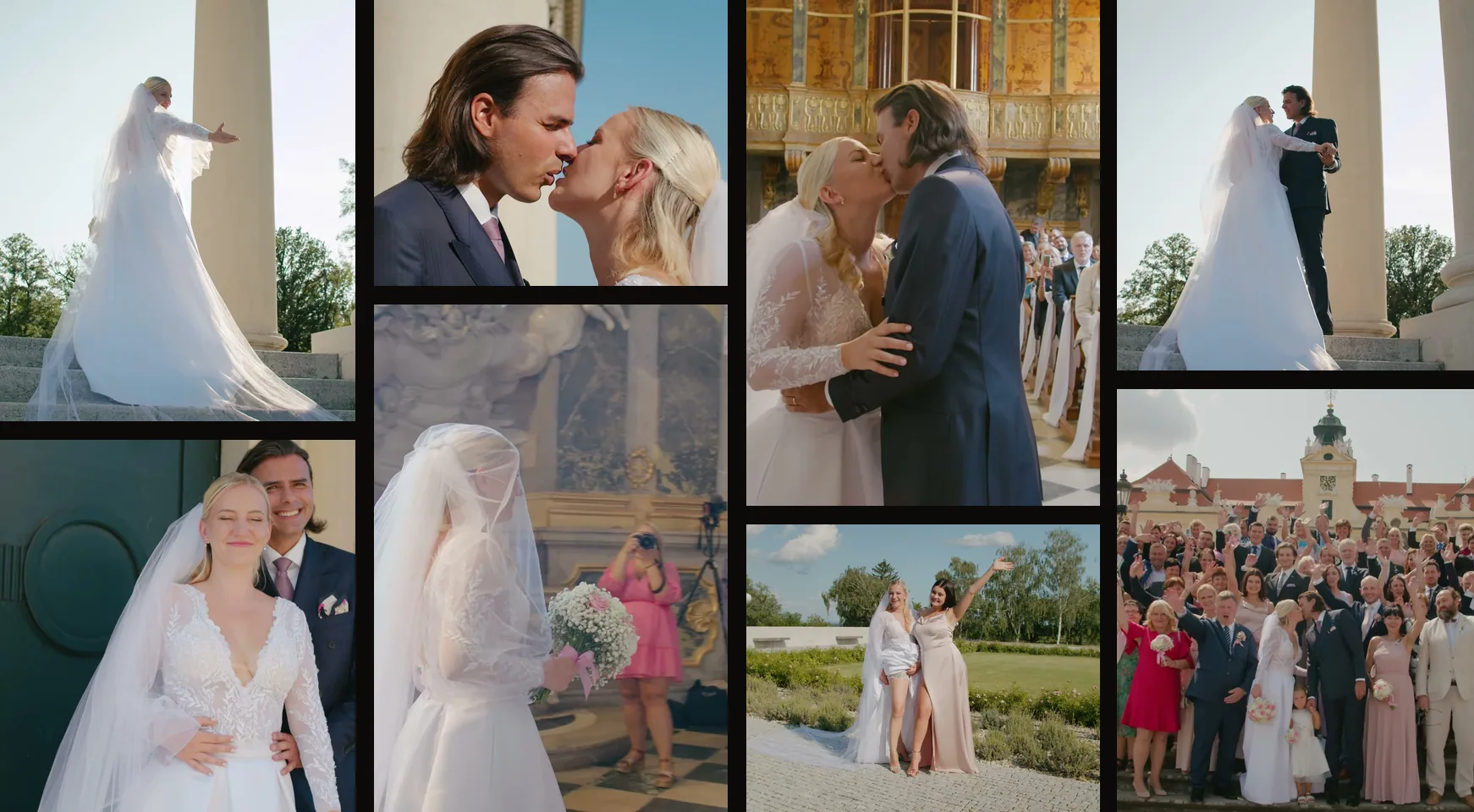 Fotogalerie ze svatby Adéla & David – svatební video Jamax