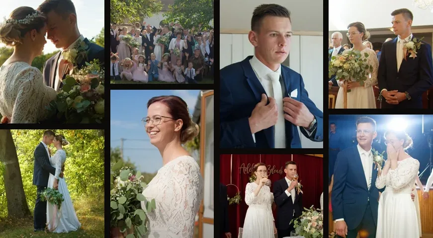 Fotogalerie ze svatby Adéla & Zdeněk – svatební video Jamax