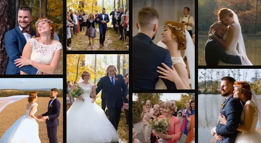 Fotogalerie ze svatby Alena & Lukáš – svatební video Jamax