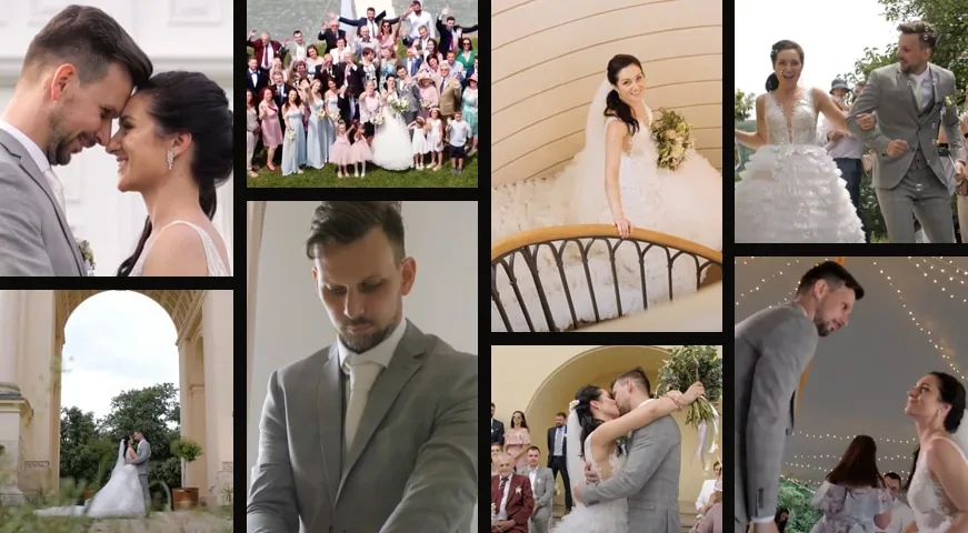 Fotogalerie ze svatby Andrea & Honza – svatební video Jamax