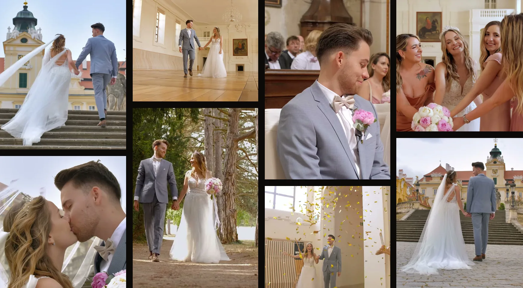 Fotogalerie ze svatby Anny & Chris – svatební video Jamax