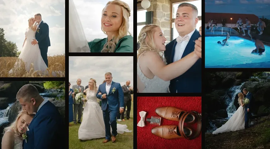 Fotogalerie ze svatby Barbora & David – svatební video Jamax