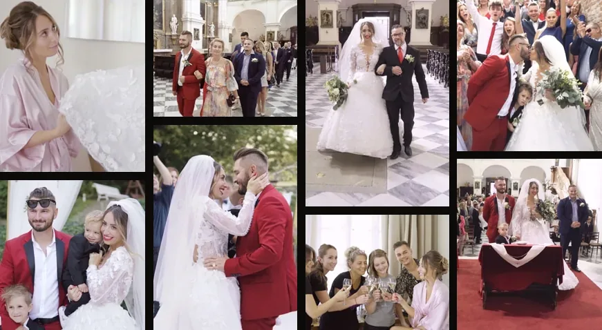 Fotogalerie ze svatby Dana & Karel – svatební video Jamax