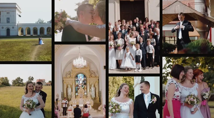 Fotogalerie ze svatby Denisa & Marek – svatební video Jamax