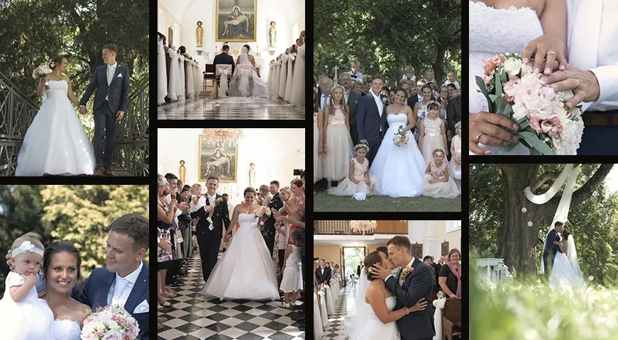 Fotogalerie ze svatby Eva & Josef – svatební video Jamax