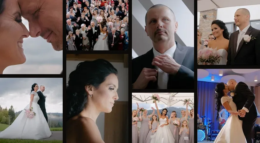 Fotogalerie ze svatby Hana & Jaroslav – svatební video Jamax
