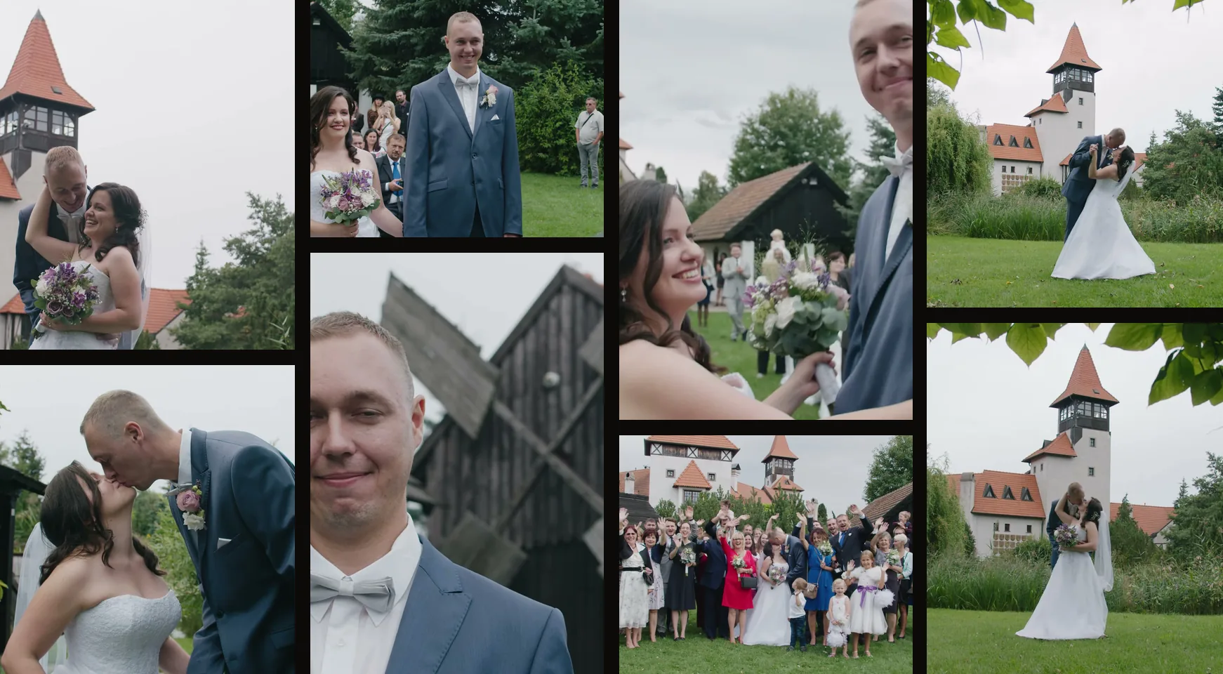 Fotogalerie ze svatby Ivana & Pavel – svatební video Jamax