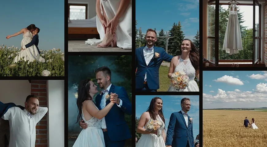 Fotogalerie ze svatby Katka & Petr – svatební video Jamax