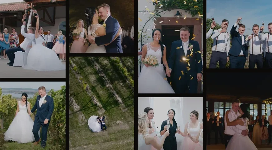 Fotogalerie ze svatby Lenka & Nikolas – svatební video Jamax