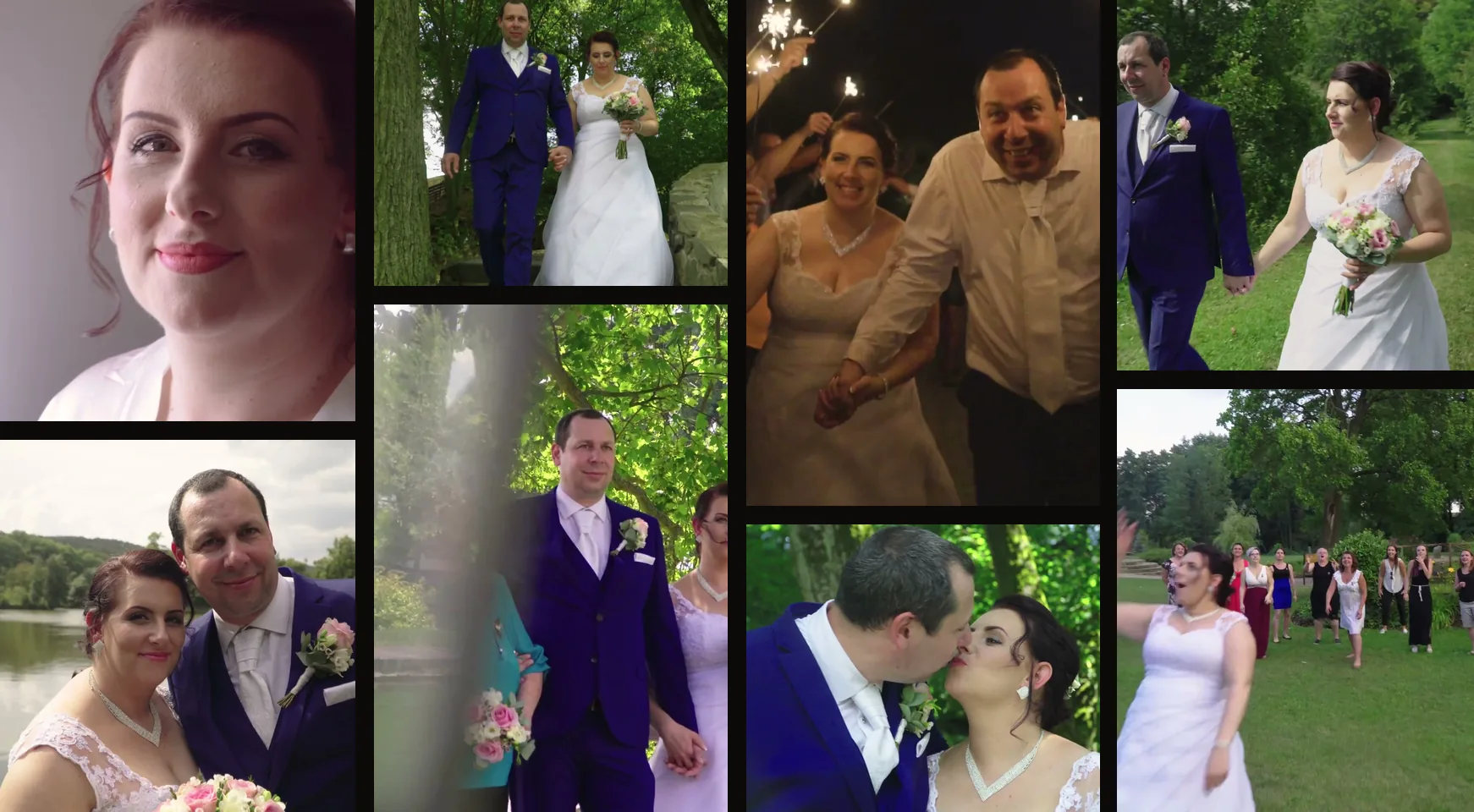Fotogalerie ze svatby Lenka & Aleš – svatební video Jamax