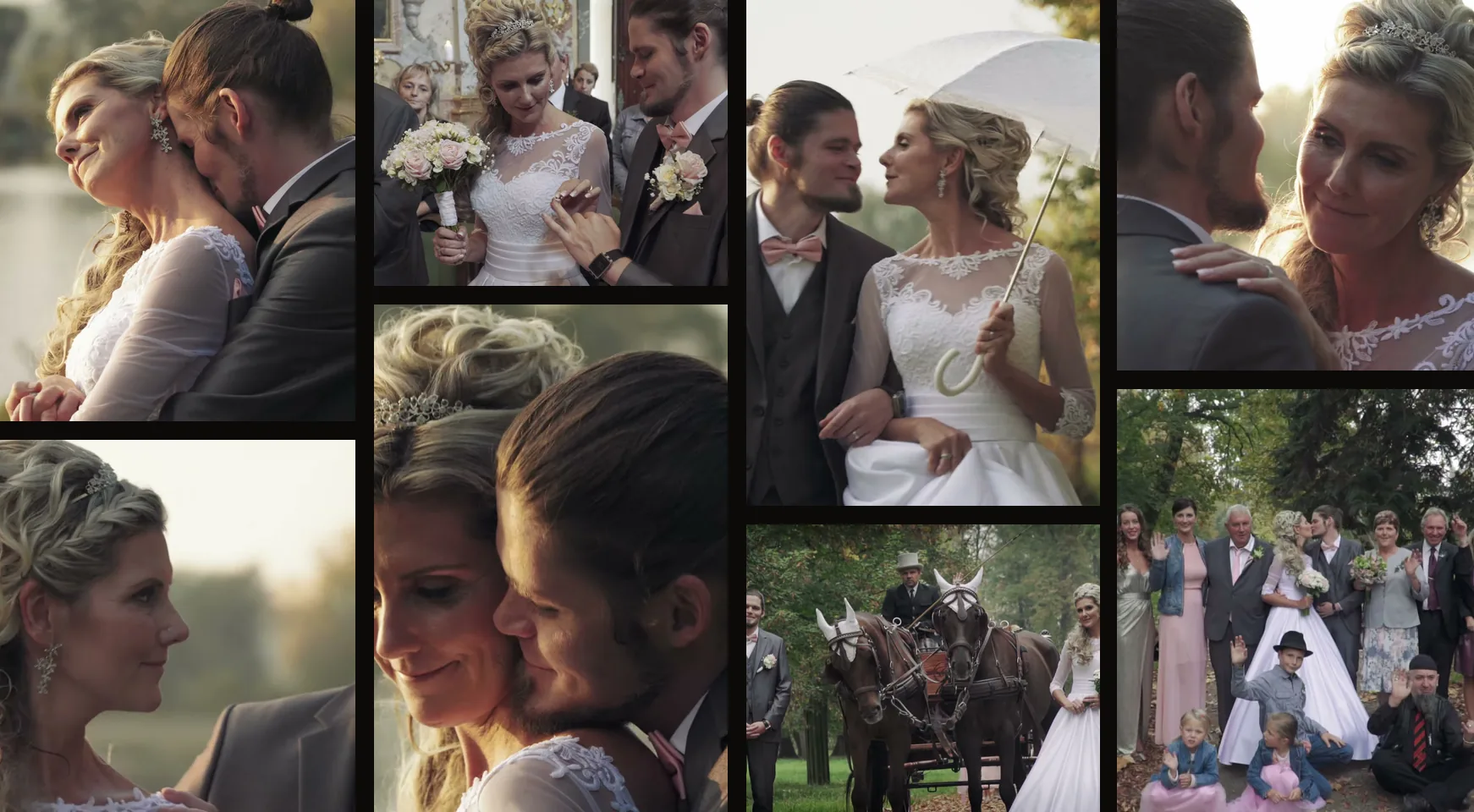 Fotogalerie ze svatby Lenka & Sergiu – svatební video Jamax