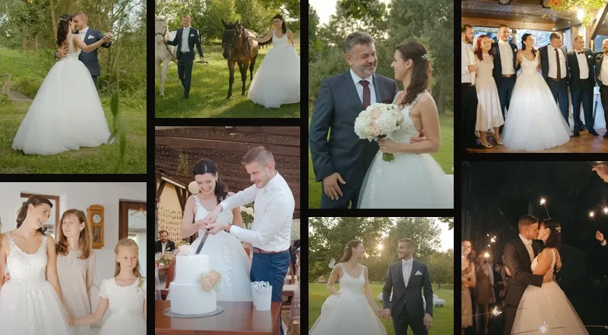 Fotogalerie ze svatby Michaela & Josef – svatební video Jamax