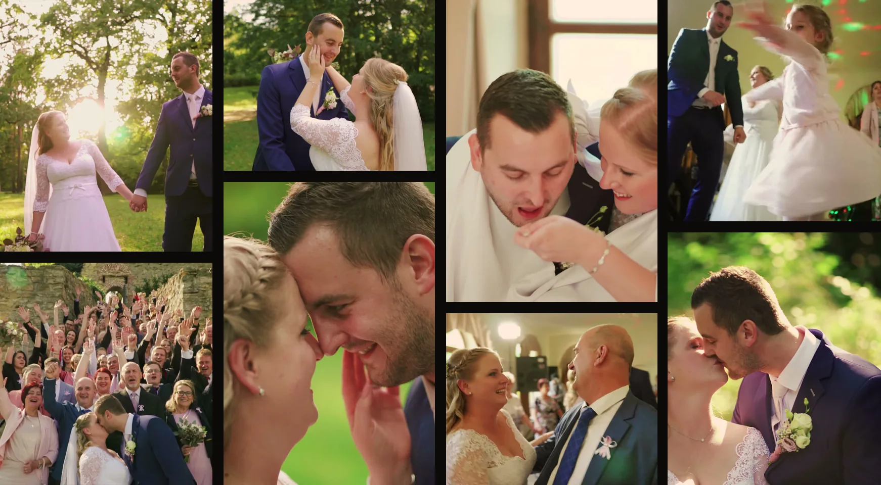 Fotogalerie ze svatby Míša & Michal – svatební video Jamax