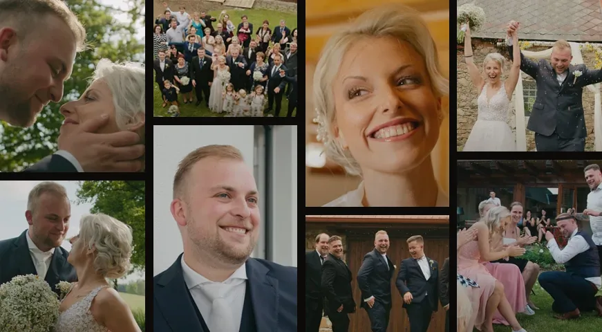 Fotogalerie ze svatby Peťa & Markét – svatební video Jamax