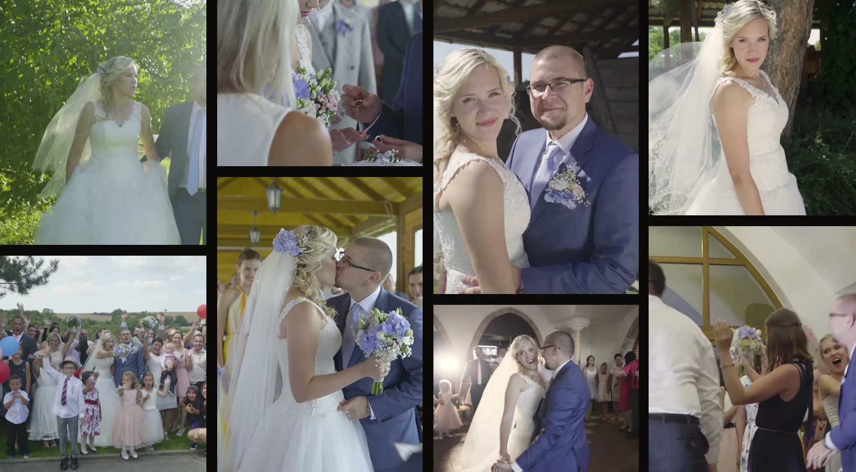 Fotogalerie ze svatby Radka & Jiří – svatební video Jamax