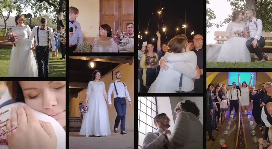 Fotogalerie ze svatby Žaneta & Michal – svatební video Jamax