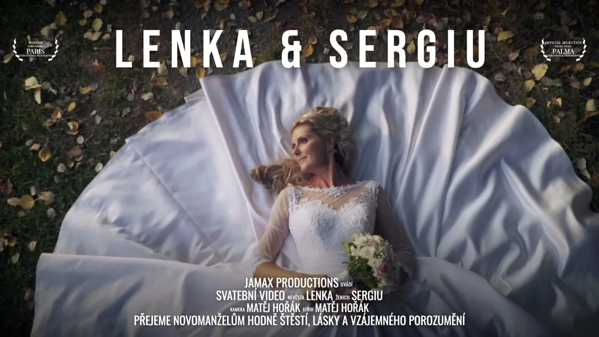 Svatební video Lenka & Sergiu – svatební kameraman Jamax