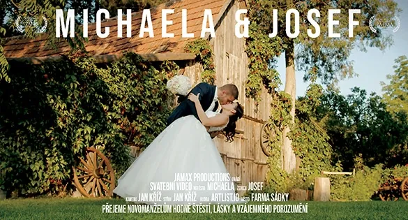 Svatební video Michaela & Josef – svatební kameraman Jamax