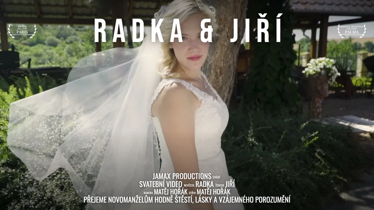 Svatební video Radka & Jiří – Sklepy Skalák – svatební kameraman Jamax