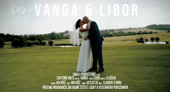 Svatební video Vanda & Libor – svatební kameraman Jamax