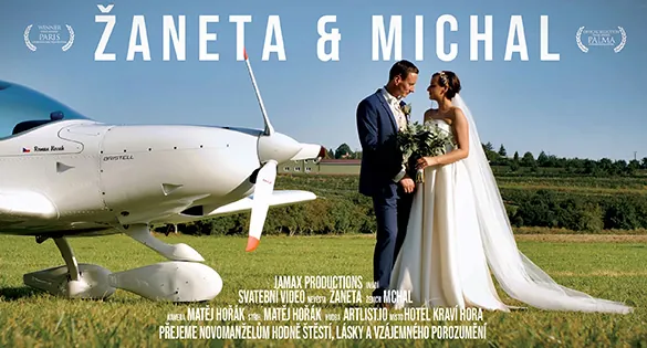Svatební video Žaneta & Michal – svatební kameraman Jamax